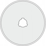OLFA 60 mm Tungsten Tool Steel Rotary Blade