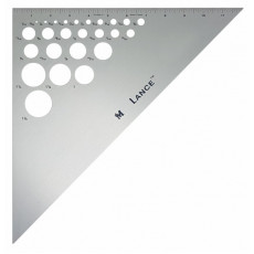 250-ML12 - TRIANGLE RULER ALU -31 cm