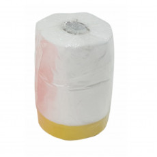 Plastic COVER FILM with adhesive tape -on roll